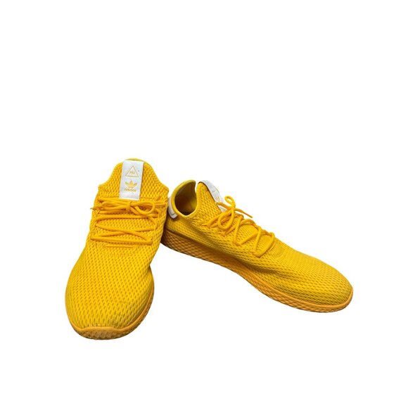 adidas Other - Adidas Pharrell Williams Tennis Hu Mens Yellow Mesh Sneakers SZ13 SKU 9373